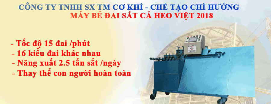 Máy bẻ đai Chí Hướng
