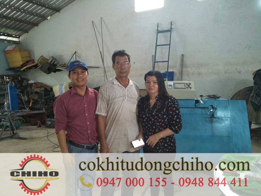 Hoàn tất quá trình máy bẻ đai sắt hoàn tất